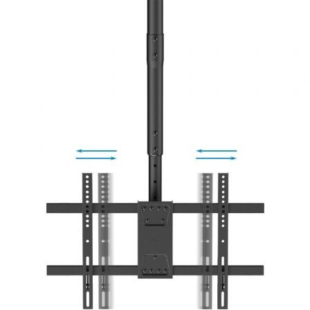 Tooq Soporte de Techo para 2 Pantallas 43-86 pulgadas Negro
